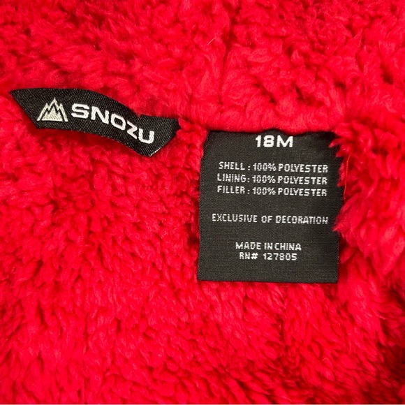 NWT Snozu Infant 1-Piece Snowsuit Size 18 Months - Picture 15 of 15